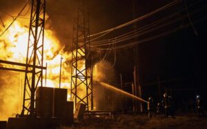 Electricity blackouts hit swathes of eastern Ukraine; President Zelenskyy blames Russia