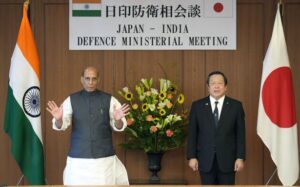 India and Japan plan more military drills to strengthen ties