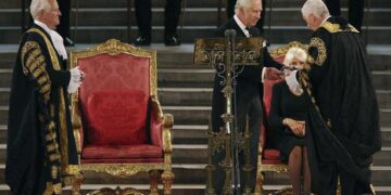 King Charles III in first Parliament speech pledges to follow example of selfless duty by ‘darling late mother’