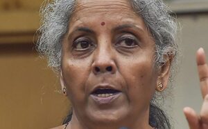 Nirmala Sitharaman in Baramati: ‘Have come to strengthen BJP here, not talk about a family‘