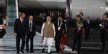 PM Modi arrives in Samarkand for Shanghai Cooperation Organisation meeting, skips photo ops