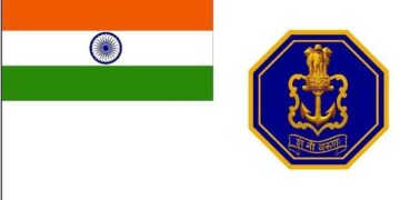 Prime Minister Narendra Modi unveils Indian Navy’s new ensign