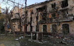 Russians strike Ukraine as Kremlin-staged votes continue