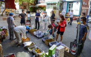Under COVID-19 lockdown, Xinjiang residents complain of hunger
