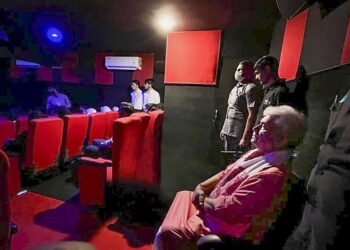 Watch | J&K Lieutenant-Governor opens first-ever cinema halls in Pulwama, Shopian