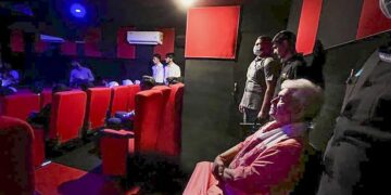 Watch | J&K Lieutenant-Governor opens first-ever cinema halls in Pulwama, Shopian