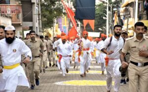 Belagavi wakes up to Navaratri special — Durga Mata Doud