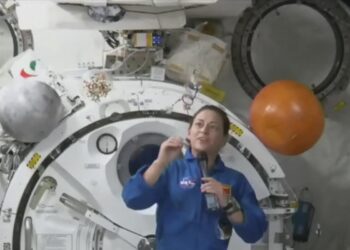 First Native American woman in space awed by Mother Earth