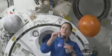 First Native American woman in space awed by Mother Earth