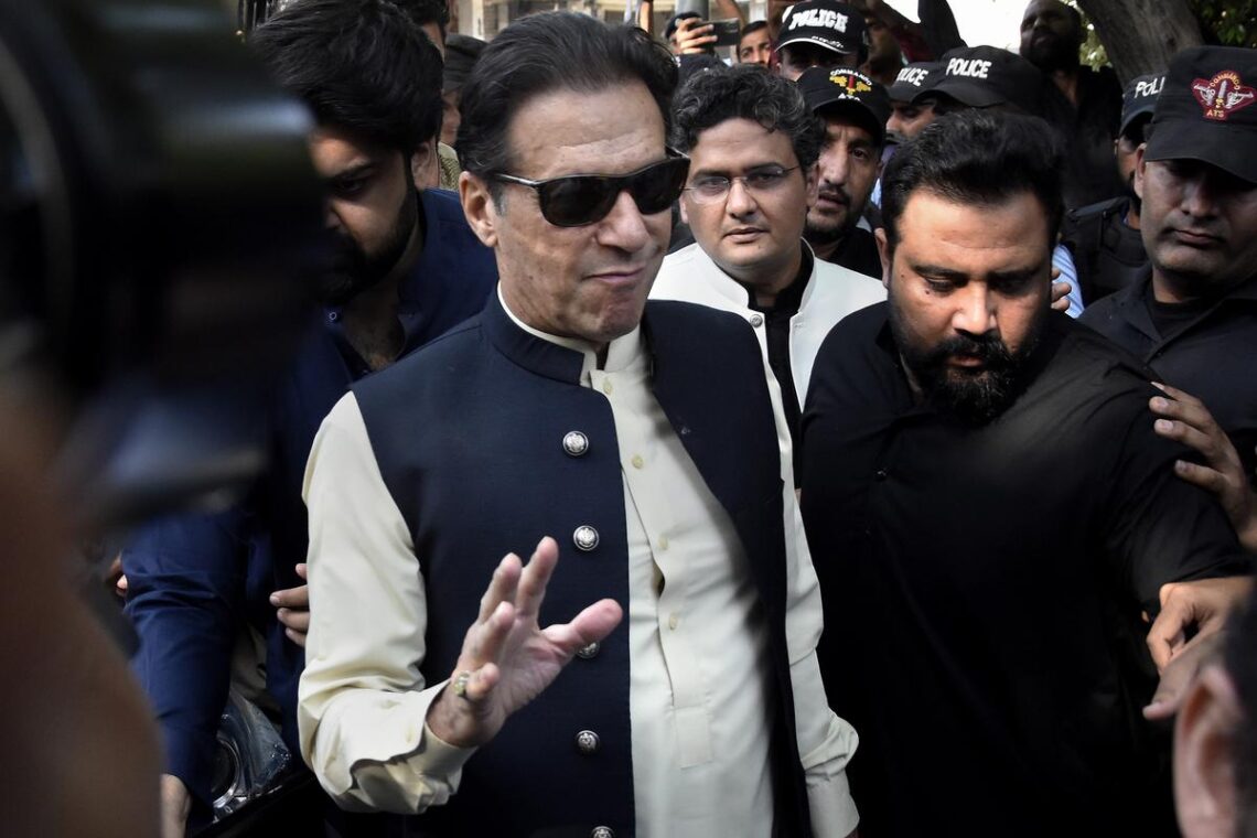 Former Pakistan PM Imran Khan wins big in by-election Former Pakistan PM Imran Khan wins big in by-election