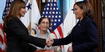 Kamala Harris administers swearing-in ceremony of Indian-American U.S. Ambassador
