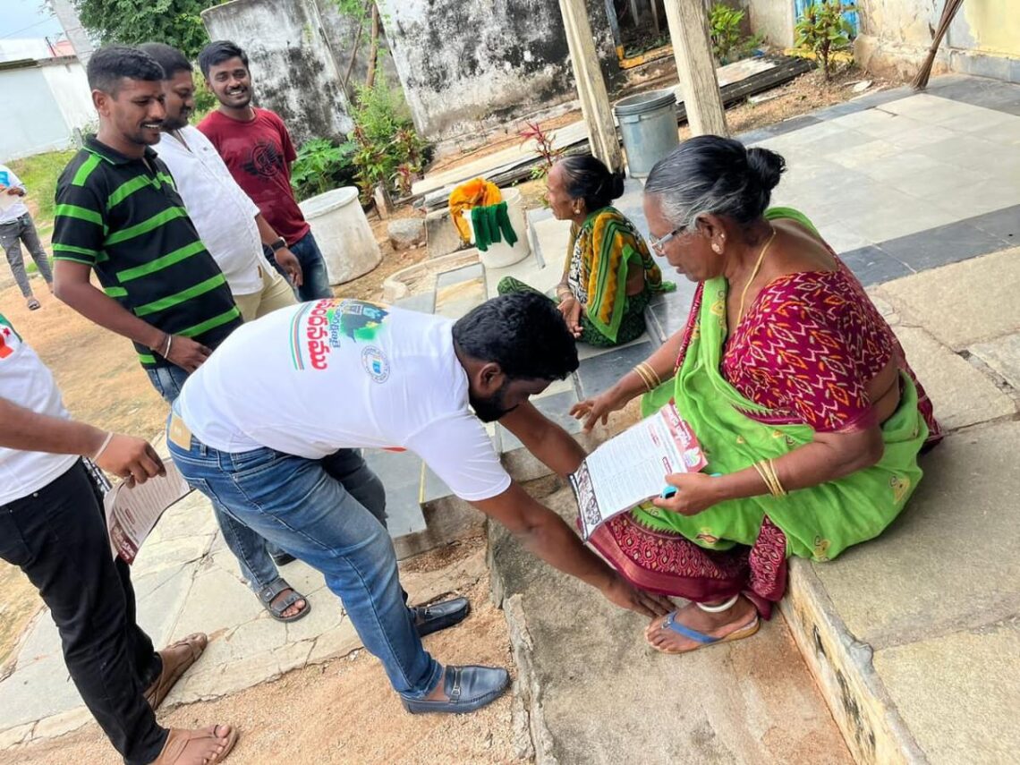 NSUI takes up unique campaign in Munugode