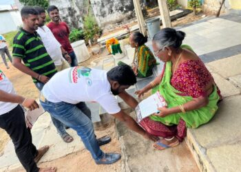NSUI takes up unique campaign in Munugode