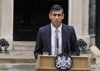 New British PM Rishi Sunak pledges to clean up mess