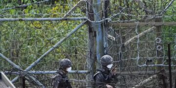 North Korea fires artillery shells near border with South Korea