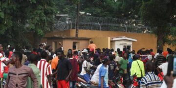Protesters attack French Embassy in Burkina Faso after coup
