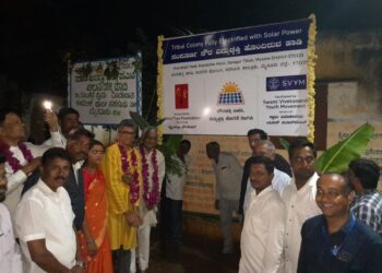 Solar electrification for power-starved tribal communities in Karnataka