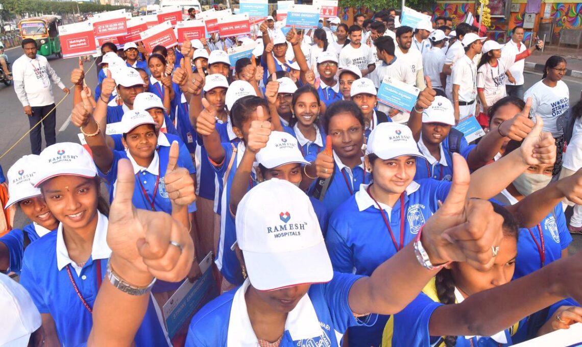 Walkathon, 5K run mark World Stroke Day