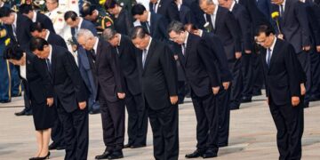 Xi hails China’s ‘martyrs’ as Beijing prepares for Congress