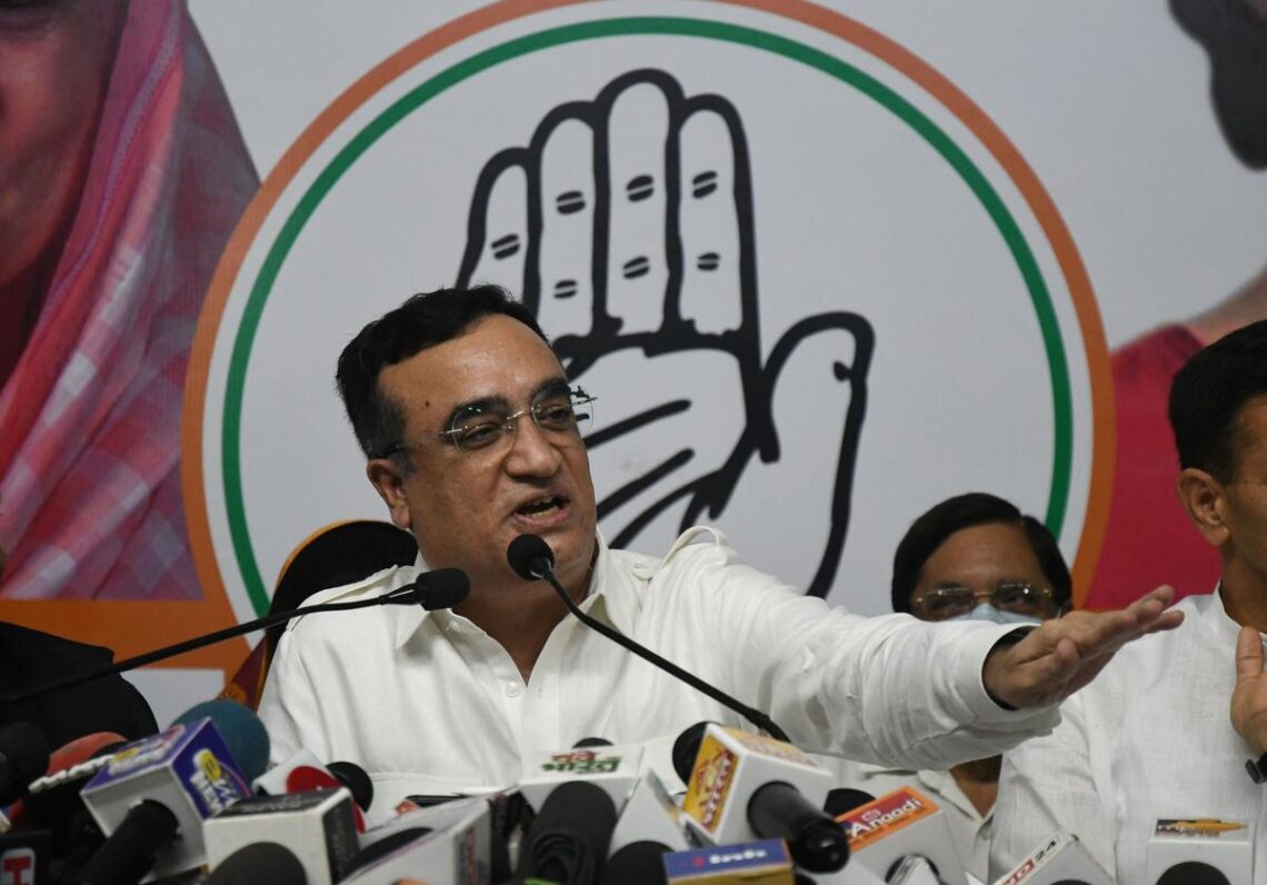 Ajay Maken unwilling to continue as AICC’s Rajasthan in-charge, sends in a letter to that effect