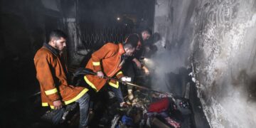 At least 21 killed, several others hurt in Gaza Strip fire