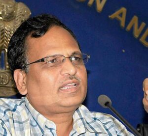 BJP questions Kejriwal on Satyendar Jain’s special treatment in Tihar jail