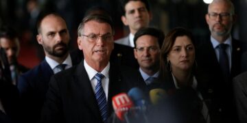 Bolsonaro declines to concede Brazil defeat in first address