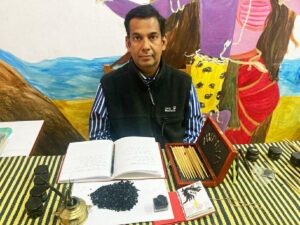 Jaipur family keeps alive 250-year old tradition of making indelible black ink used by royals