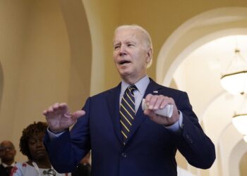 Joe Biden pleased with election turnout, says reflects quality of party’s candidates