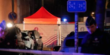 Police officer killed in suspected Brussels terror attack