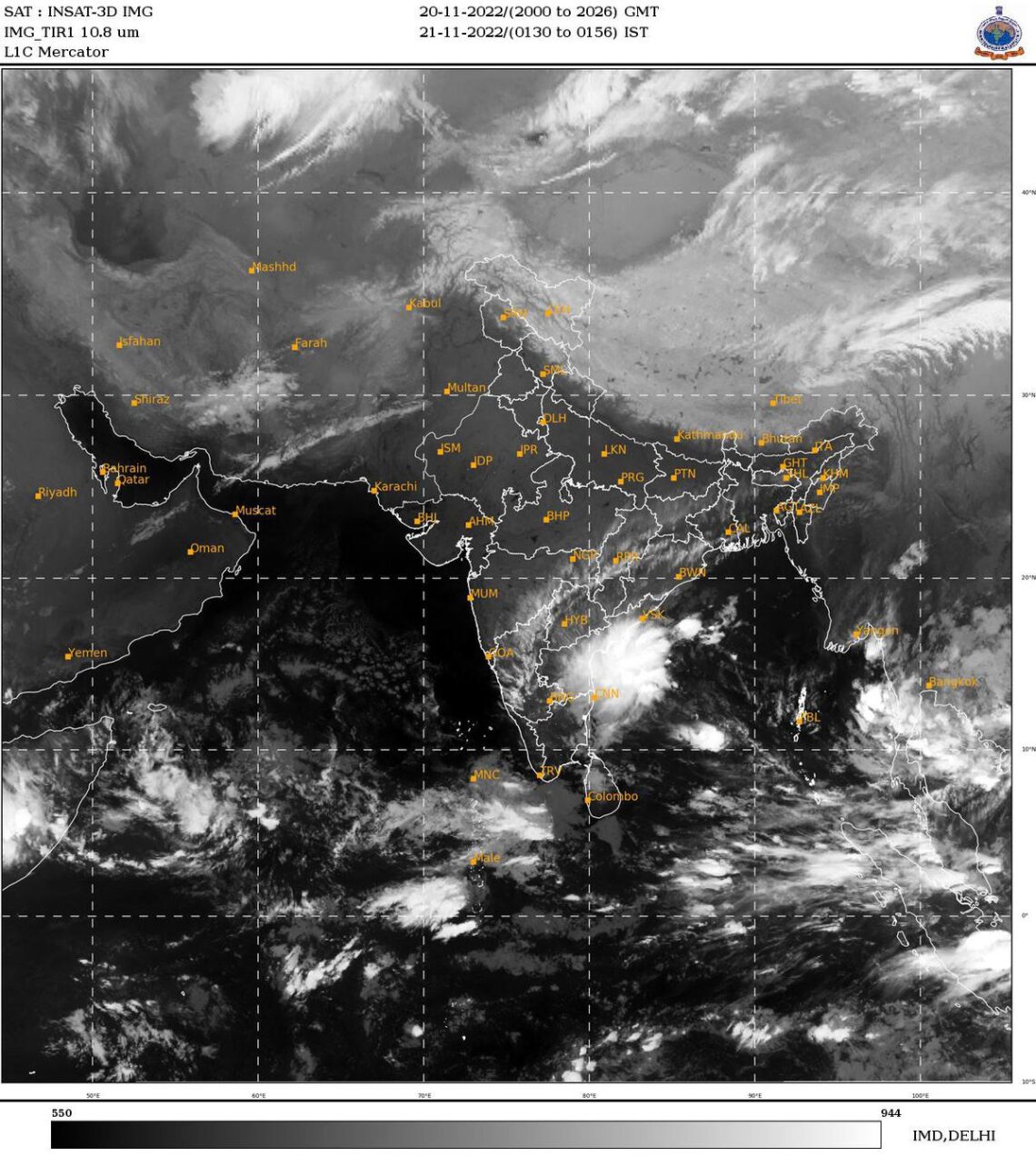 Rainy days ahead for Chennai, north Tamil Nadu