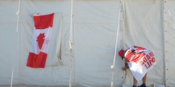 Remote desert camps house Qatar World Cup fans on a budget