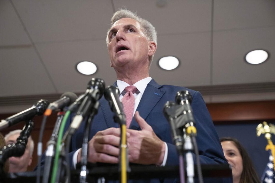 Republicans on cusp of gaining House majority, elect Kevin McCarthy for speaker