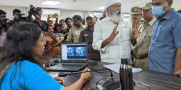 Revenue staff decry J.C. Prabhakar’s ‘misbehaviour’ at Collector’s office in Anantapur of Andhra Pradesh