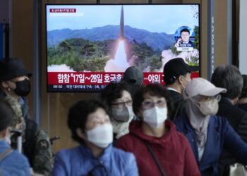 South Korea issues air raid alert after North fires missiles