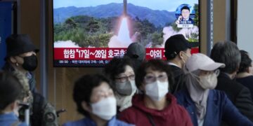 South Korea issues air raid alert after North fires missiles