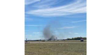 Two aircraft collide, crash during Dallas air show