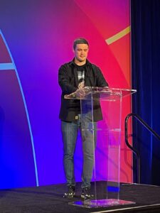 Amidst war, Ukraine minister makes appearance at U.S. tech fest