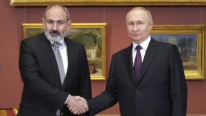 Armenia leader questions role of Russia peacekeepers in Karabakh