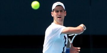 Djokovic back in Australia a year after being deported