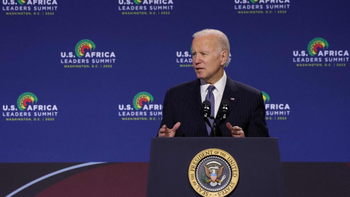 Joe Biden tells African leaders U.S. is 'all in' on the continent Joe Biden tells African leaders U.S. is ‘all in’ on the continent