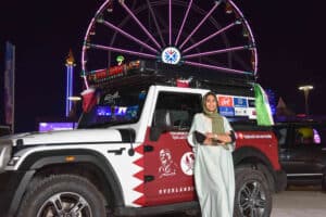 From Kerela to Qatar: How Najira Reached Qatar in her Mahindra Thar for FIFA World Cup 2022