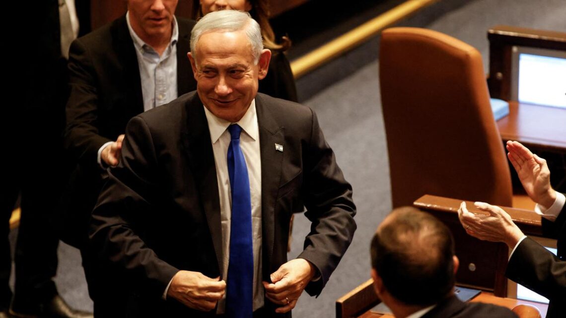Netanyahu sworn in as head of Israel’s new far-right govt. Netanyahu sworn in as head of Israel’s new far-right govt.