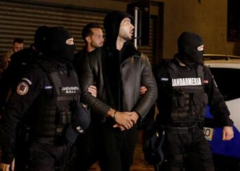 Romania detains ex-kickboxer Andrew Tate in human trafficking case