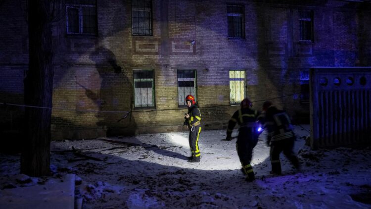 Russian strikes thwarted, wreckage hits buildings: Ukraine