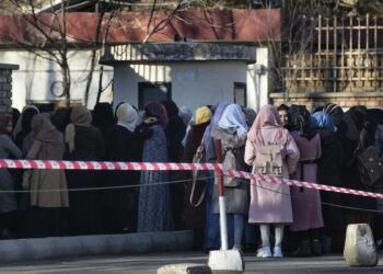 Taliban says women banned from universities in Afghanistan