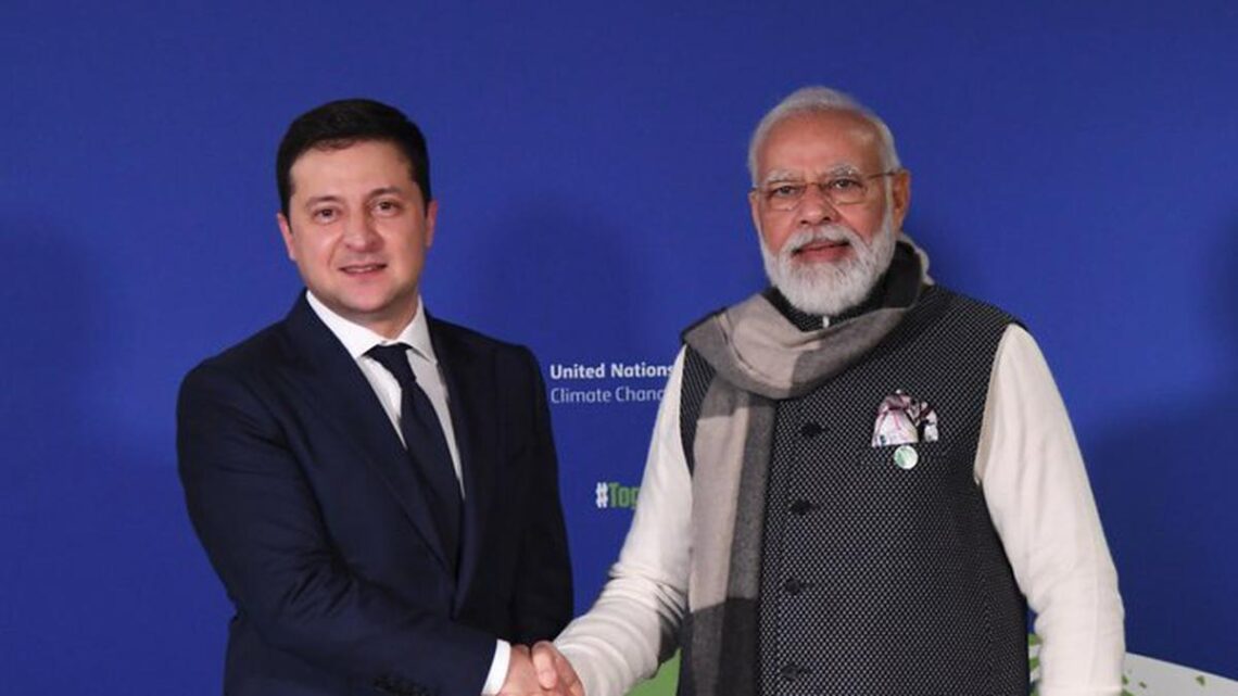 Ukrainian President Zelenskyy speaks to PM Modi about G20, thanks India for aid and UN support Ukrainian President Zelenskyy speaks to PM Modi about G20, thanks India for aid and UN support