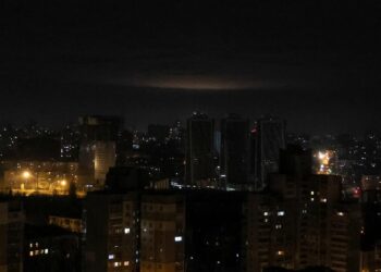 Defiant Ukrainians cheer New Year as drones blasted from skies