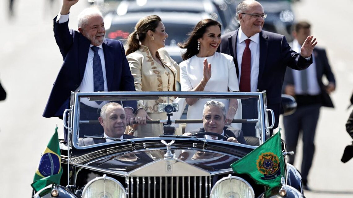 Luiz Inácio Lula da Silva assumes office as Brazil President for a third time