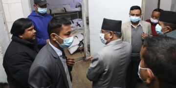 Nepal PM Pushpa Kamal Dahal meets families of those killed in Yeti Airlines plane crash